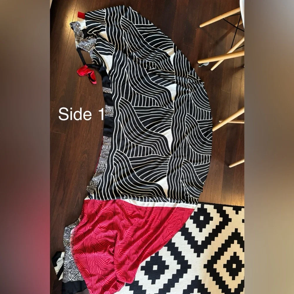Reversible Maxi Wrap Skirt O/S - Picture 13 of 14